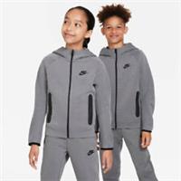 Nike Tech Fleece Winterised Full Zip hoodie Big Kids Boys Grey Small Age 8-10