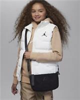 Nike Air Jordan Corduroy Crossbody Bag GS Kids 'Black' FV5752-010 Party Handbag