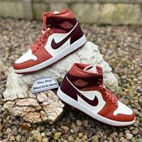 Wmns Nike Air Jordan 1 Mid Dusty Peach BQ6472 200 UK9 EUR44 US11.5 AJ1
