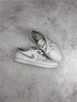 Nike Air Jordan 1 Low OG 2021 UK9 White Grey 100% Authentic