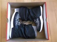 Nike W Roshe Two Hi Flyknit Black/ Black-White, 861708-002, SIZE UK 4.5, EUR 38