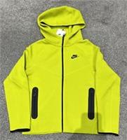 Nike Sportswear Tech Fleece Big Kids' Full-Zip Hoodie FD3285 357 - Large (L)
