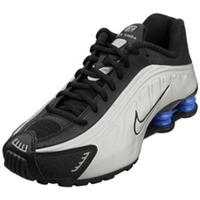 Nike Shox R4 Womens Fashion Trainers in Black Silver - 6.5 UK