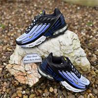 Nike Air Max Plus III 3 GS Kids Black/ Hyper Blue CD6871 001 UK6 EUR40 7Y TN