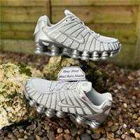 Wmns Nike Shox TL 'Pure Platinum Chrome' AR3566-003 UK9 US11.5 EU44 Running TN