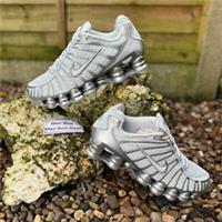 Wmns Nike Shox TL 'Pure Platinum Chrome' AR3566-003 UK9.5 US12 EU44.5 Running