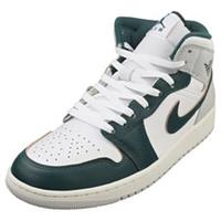 Nike Air Jordan 1 Mid SE White Green Men's Sneakers - 41 EU