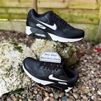 Nike Air Max 90 LTR GS Black/White CD6864 010 UK4.5 EUR37.5 Big Kids TN Running
