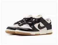 Nike Dunk Low LX Black Crocodile Trainers Uk Size 8.5 EUR 43 FJ2260 003 Unisex