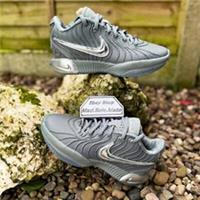 Nike Lebron 21 XXI Cool Grey Metallic Sliver HF5353 001 UK4.5 US5 EUR37.5 LBJ KD
