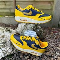 WMNS Nike Air Max 1 PRM Tokyo Navy/Yellow FJ5479 410 UK6.5 EUR40.5 US9 TN 95