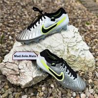 Nike Legend 10 Elite SG-PRO AC Silver Football Boots DV4329 001 UK6 EUR40 US7