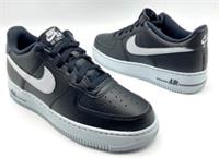 Nike Air Force 1 Boys Shoes Trainers UK Size 4.5  Black / Grey  HQ3807 001