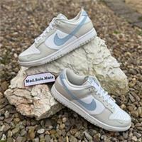 Wmns Nike Dunk Low 'Light Bone Armory Blue' UK9.5 EU44.5 US12 HF0023-100 Running