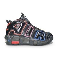 Nike Air More Uptempo UK 3.5 - 6 GS - FD1012 001 - Black Bright Crimson