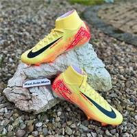 Nike Zoom Superfly 10 Elite KM FG Orange FQ8692 800 Kylian Mbappe UK12 EUR47.5
