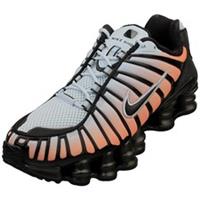 Nike Shox Tl Womens Fashion Trainers in Blue Black Orange - 3.5 UK