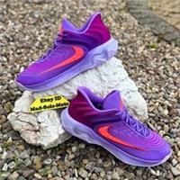 Nike Giannis Immortality 4 Black Raspberry FQ3680-500 UK13 EUR48.5 Freak LBJ KD