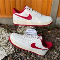 Nike Air Force 1 Low '07 Sail Gym Red FV0392-101 UK12 US13 EUR47.5 AF1 TN DUNK