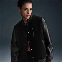 Wmns Nike Sportswear Classic Oversized Destroyer Jacket Wool FN3672 010 Small S