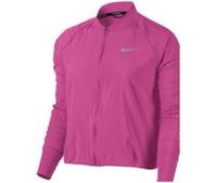 Nike Running Womens City Bomber Jacket Pink Medium Rare Active
