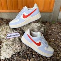Wmns NIKE Air Force 1 Low '07 Grey Football Vintage Coral HV0843-085 UK8 EUR42.5