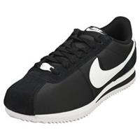 Nike Cortez Womens Casual Trainers in Black White - 6 UK