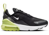 Nike Air Max 270 Boys Shoes Trainers UK Size 13 - 1.5  Black light lemon twist
