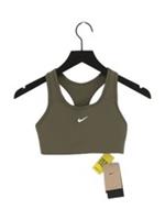 Nike Women's Top XS Green Polyester with Elastane, Spandex Cropped New with tags