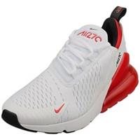 Nike Air Max 270 Mens Fashion Trainers in White Red - 7.5 UK