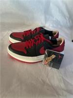 Nike Air Jordan Elevate Low Size 9 UK Black Red White New Half Box Trainers