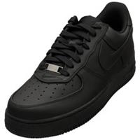 Nike Air Force 1 Low Retro Premium Mens Casual Trainers in Black - 7 UK