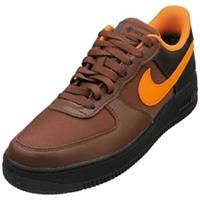 Nike Air Force 1 Gore-tex Mens Fashion Trainers in Brown Orange - 7 UK
