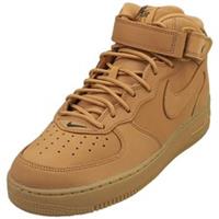 Nike Air Force 1 Mid 07 Prm Qs Mens Fashion Trainers in Flax  9.5 UK