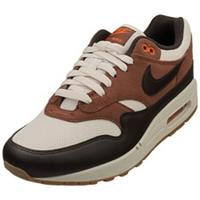 Nike Air Max 1 Ess Mens Fashion Trainers in Brown Off White - 10 UK