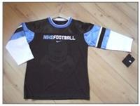 Boys NIKE Brown American Football Style Sleeved Top Casual Sports Jersey 5 Years