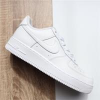 Nike Air Force 1 Original Girls Shoes Trainers Size 3 to 6  Triple White
