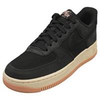 Nike Air Force 1 07 Lx Mens Black Casual Trainers - 4 UK