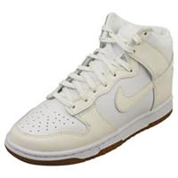 Nike Dunk High Womens Fashion Trainers in White Sail - 3.5 UK