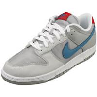 Nike Dunk Low Qs Mens Fashion Trainers in Silver - 11 UK