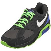 Nike Air 180 Qs Mens Fashion Trainers in Black Green  10 UK