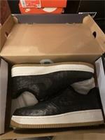 Nike Air Force 1 Black Ostrich UK8.5