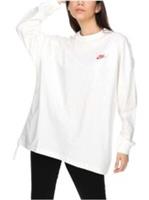 NIKE Womens White NSW Long Sleeve Top Size Medium BNWT - M Regular