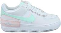 Nike Womens Air Force 1 Casual Sport Trainers Gym Running Shoes White/Pink/Green