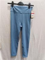 Nike One Kid's High Rise Full Length 'Tight Agean' Blue Leggings- L, 146-156cm