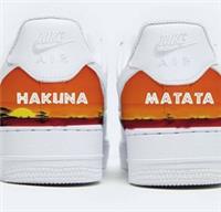 Nike Air Force One Customised Lion King Size 5