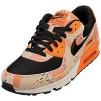 Nike Air Max 90 Premium Mens Fashion Trainers in Beige Black - 8.5 UK
