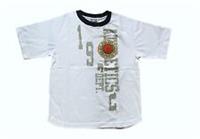 Boys White Nike Classic Prints Contrast Crew Neck Cotton Short sleeve Top 7 Year