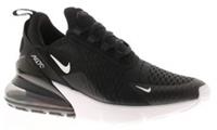 Nike Boys Running Trainers Air Max 270 GS Lace Up Black and White UK Size 6