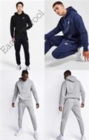 Nike Club Tracksuit for Men's Hoodie & Jogging Pants Bottoms  S-2XL - NIKE SET - MEDIUM Regular